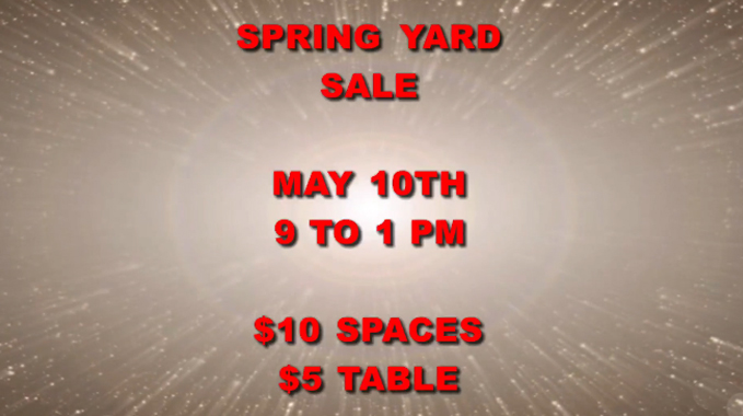 YArd sale 2025